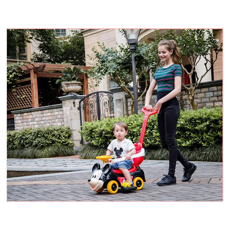 Детский твист автомобиль Дисней четырехколесный детский Йо 1 3 музыкальная горка