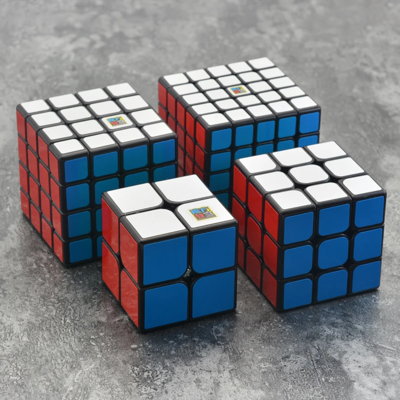 Набор магических кубиков Moyu Meilong 2x2x2 3x3x3 4x4x4 5x5x5 подарочный набор волшебный кубик