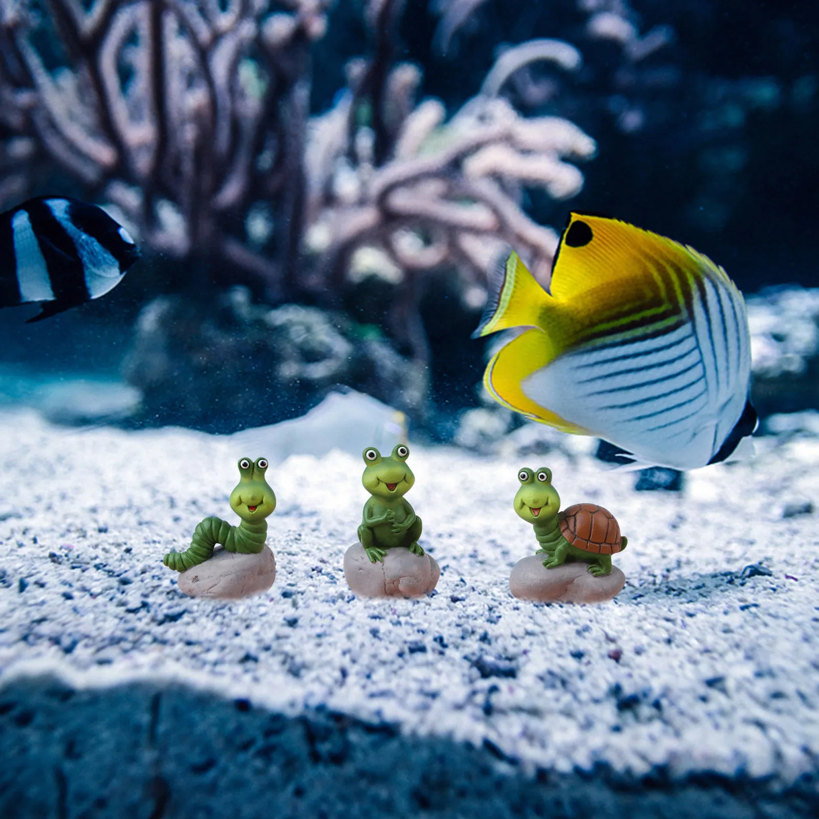 Кукольный домик микро Ландшафтный цветочный горшок ландшафтный дизайн животных