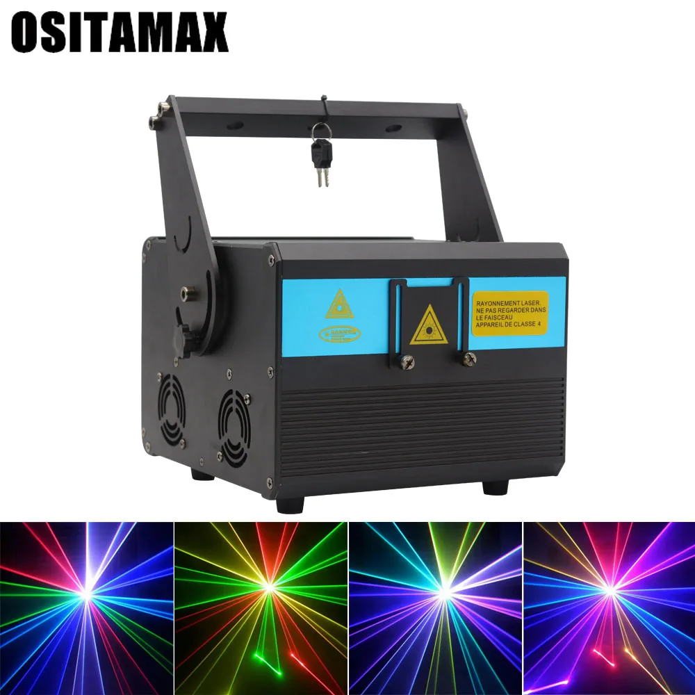 Светодиодный лазерный проектор рождественские украшения сценический RGB