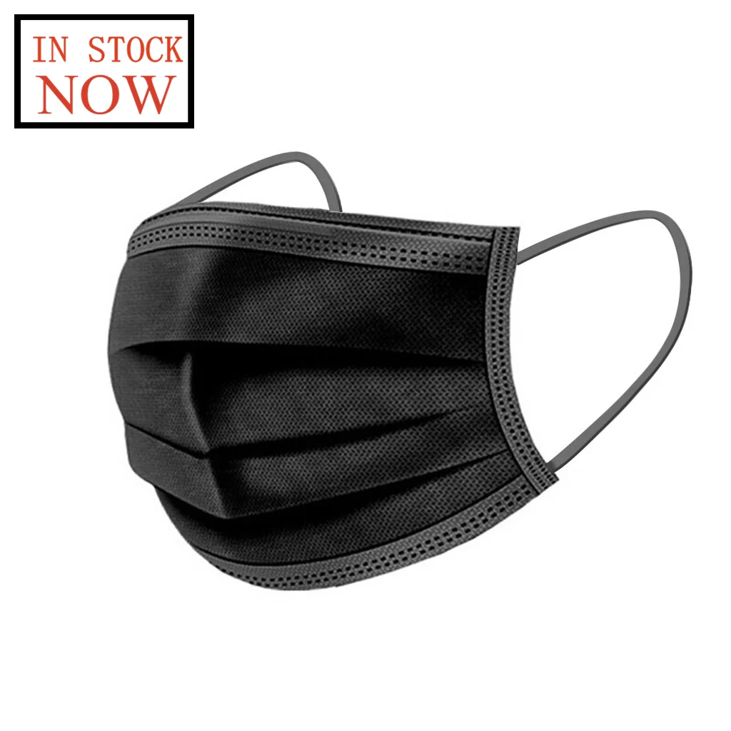 

Одноразовые маски 20 шт., 4-слойная маска для лица против пыли с эластичной заушной петлей, маски для косплея на Хэллоуин