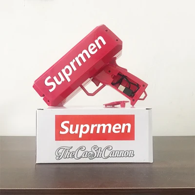 Пистолет денежный дождь игрушечный пистолет модная Наличная пушка с красным
