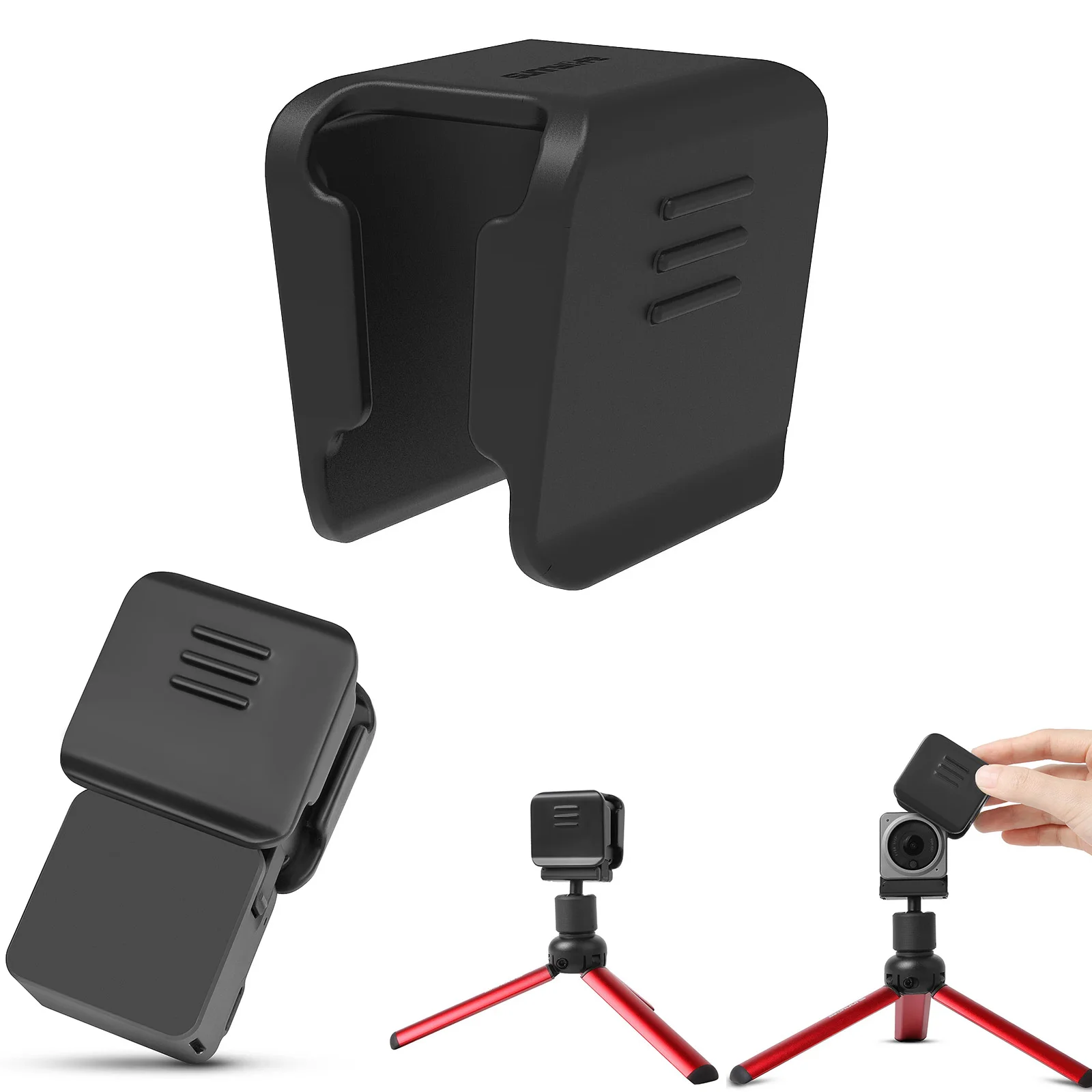 

Защитная крышка для объектива для DJI Action 2 бейсболка с камерой Мягкая силиконовая Пылезащитная пленка для DJI Osmo Action 2 деталь спортивной камер...