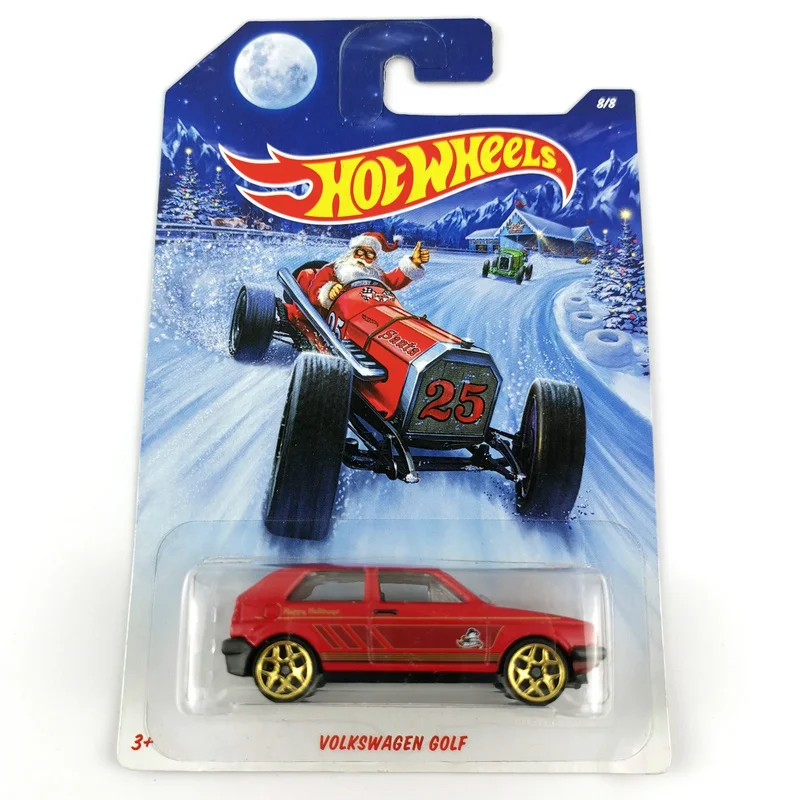 Hot Wheels 1:64 автомобильные Volkswagen GOLF HONDA CIVIC Father Christmas Santa Clau коллекция металлических