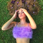 Женский укороченный топ на бретелях-спагетти, укороченный жилет на бретелях, винтажная пикантная майка, Y2k, эстетичная Мода 90-х, короткая танковая майка, летняя майка