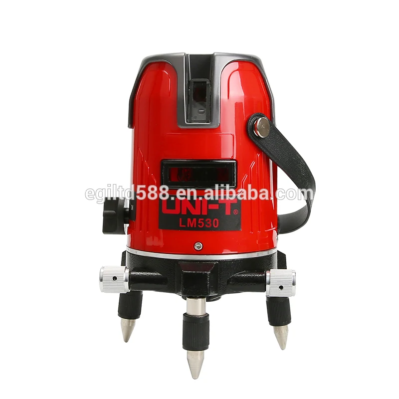 

UNI-T LM530 Red Laser level 3 Lines 4 Points 360 Degree Self Nivel Laser Horizontal Vertical