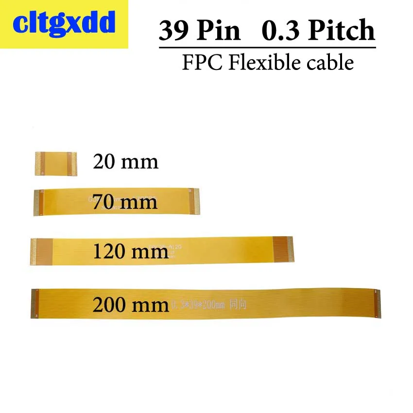 Cltgxdd позолоченный 0 3 мм шаг 39P FPC кабель расстояние между 39Pin разъем FFC Гибкий