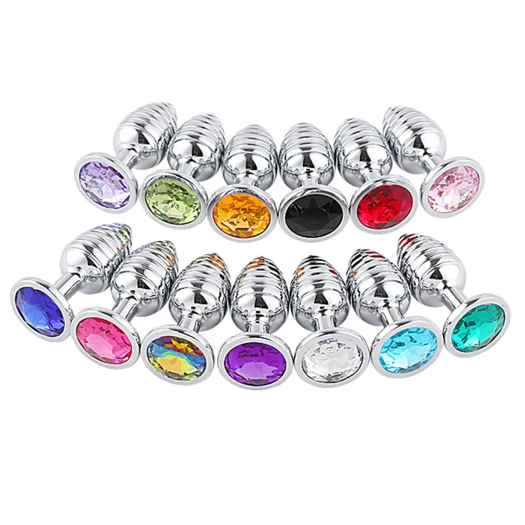 Нить из нержавеющей Сталь анальные шарики Ювелирные изделия кристаллов в форме