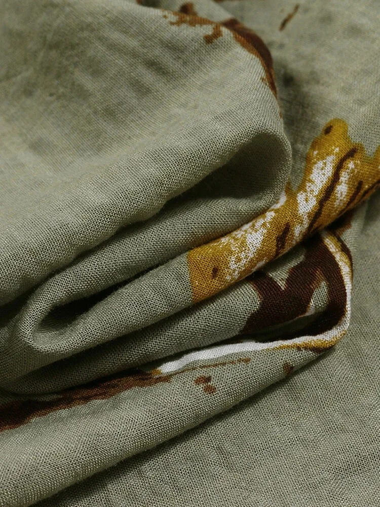 

Large Size Women Summer Dress 2021 New Floral Print Short Sleeve High Quality Cotton Long Dresses Casual Vestidos Plus Size 5XL