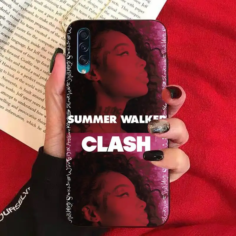 

Summer Walker Over It RNB Rapper Phone Case for Samsung A51 01 50 71 21S 70 31 40 30 10 20 S E 11 91 A7 A8 2018