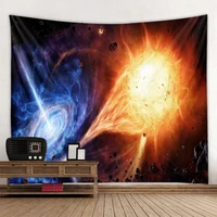explosion starry space galaxy milky way galaxy polyester printed tapestry background decorative fabric multiple sizes optional