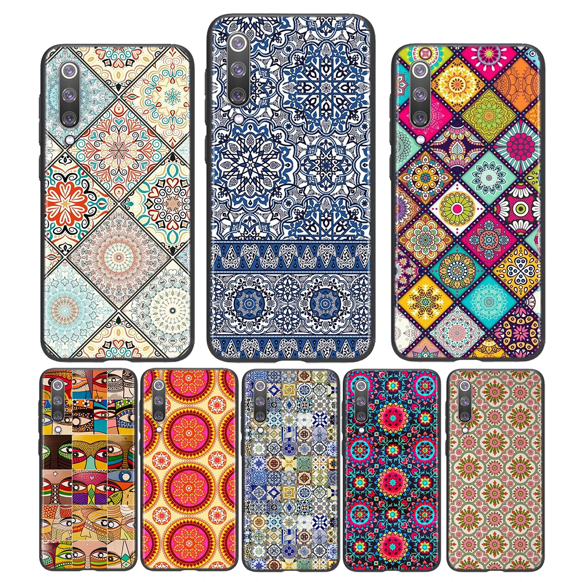 

Moroccan Tile For Xiaomi Poco X3 NFC M2 X2 F2 F3 C3 M3 F1 Pro Mi Play Mix 3 A3 A2 A1 Lite Soft Phone Case