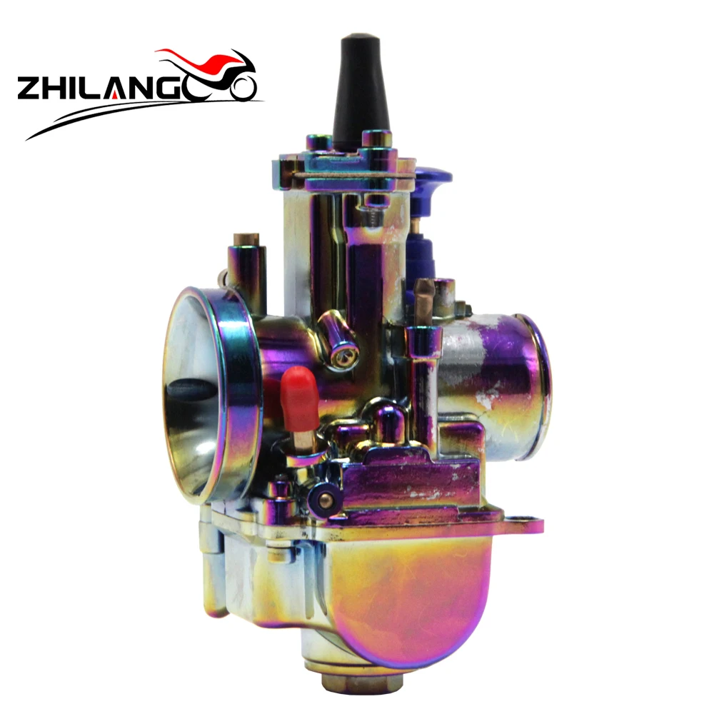 

Universal Motorcycle Colorful Carburetor PWK 28 30 32 34mm Carburador Carb For With Power Jet For Racing Moto Dirt Bike
