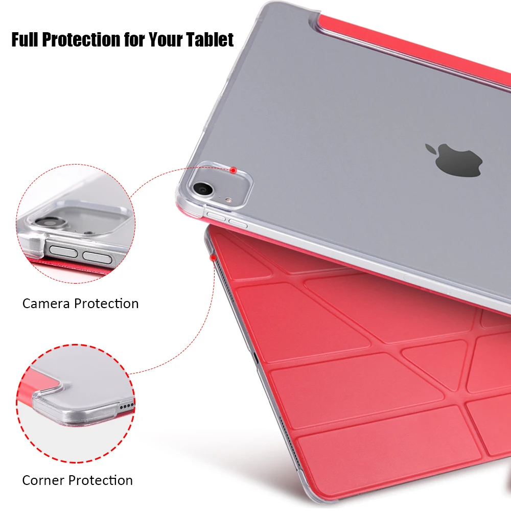 Чехол из искусственной кожи для iPad Pro 12 9 2018 GOLP Магнитный флип-чехол ПК умный чехол