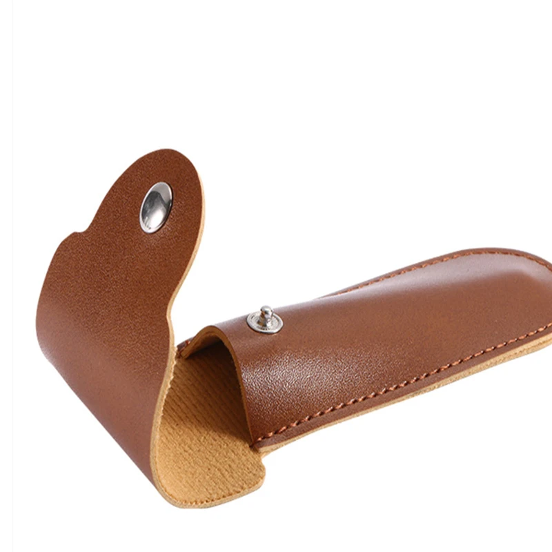 

Razor Case Travel Razor Holder Case For Manual Double Edge Safety Razor Razor PU Leather