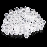 1000 pieces disposable small pigment container plastic holder tattoo accessories supplies of body art ink cup