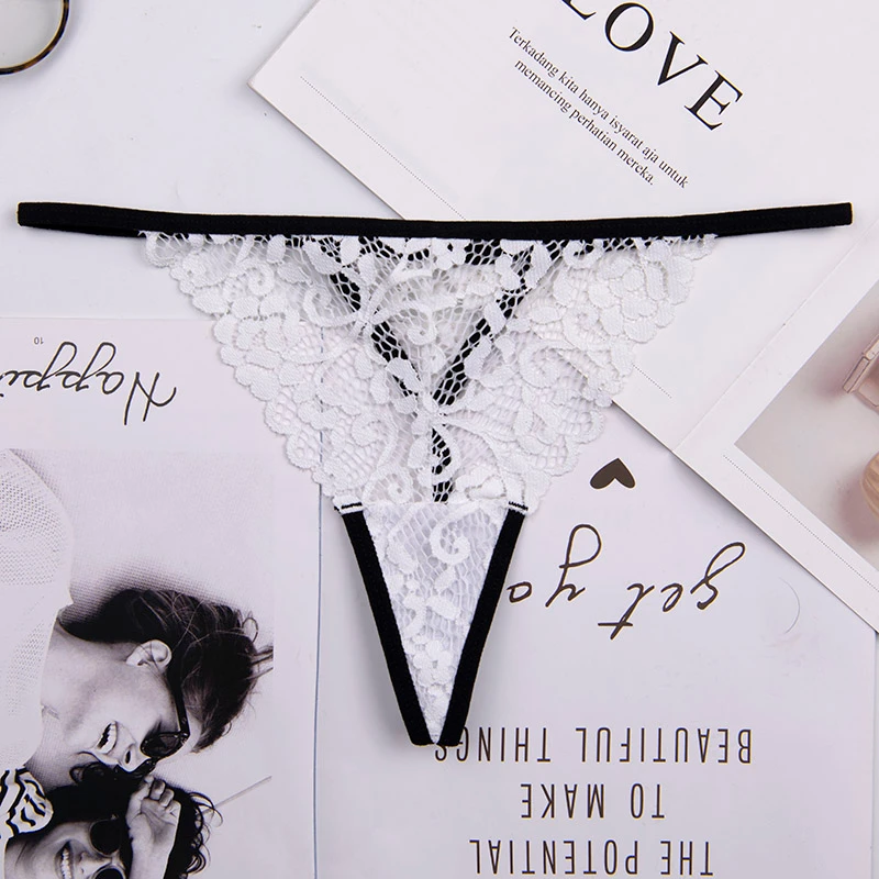S-XXL women g-string sexy lace underwear ladies panties lingerie bikini pants thong intimatewear 5pcs/lot ac163 | Женская одежда