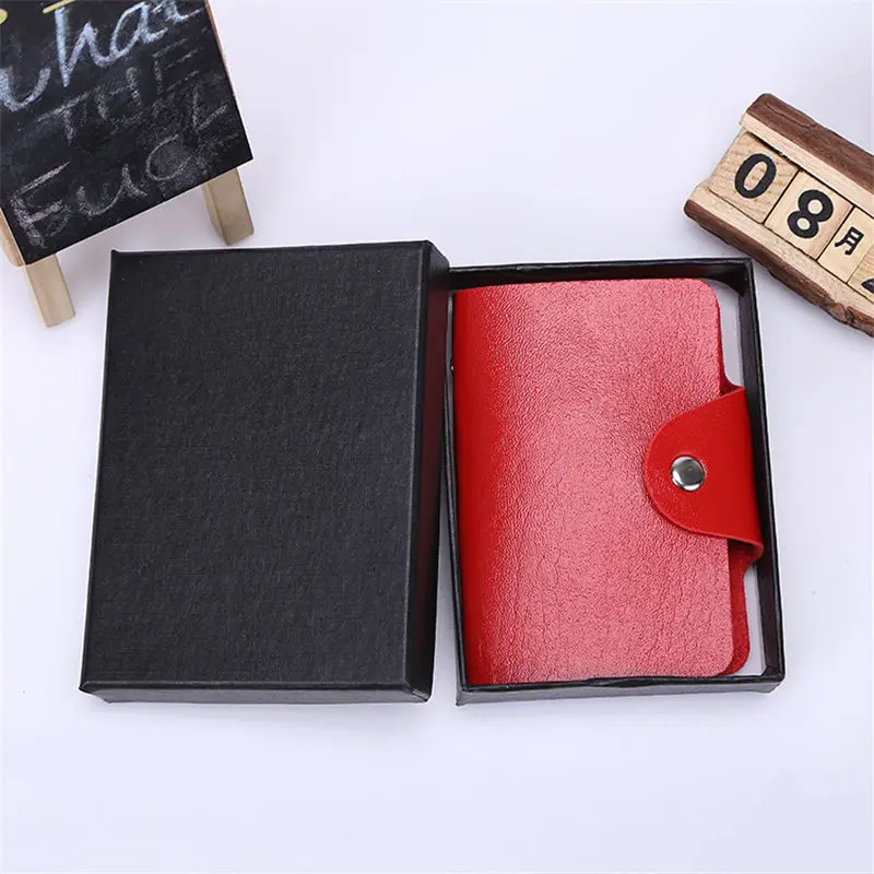 

1PC Useful Creative Card Pack Wallet Card Holder Colorful 24 Card Slots