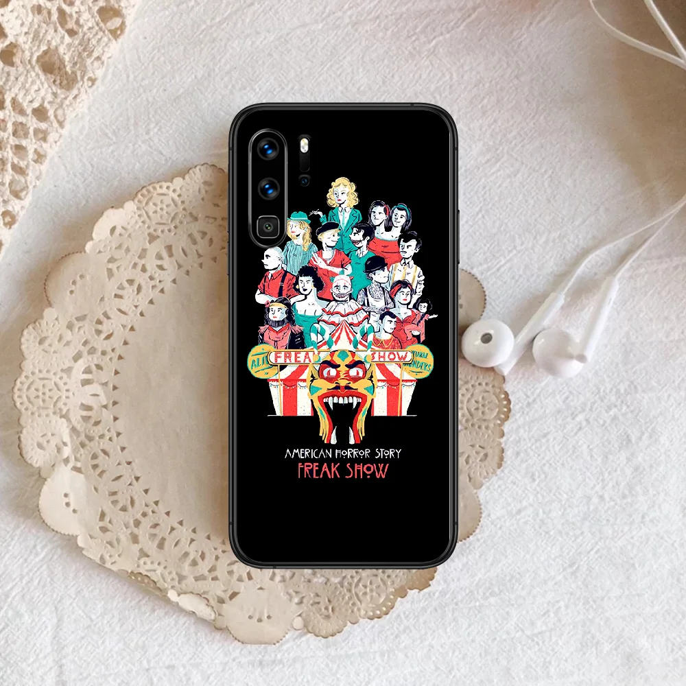 

AHS American Horror Story Phone Case For Huawei P Mate 10 20 30 40 Lite Pro smart Z 2019 nova 5t black Shell Fashion Funda Tpu