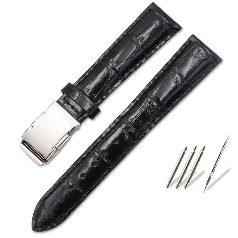 14mm 15mm 16mm 18mm Leather Watch Band Women Watch Strap Bracelet Steel Buckle Watchband for Casio Sheen Series 5012 5010 5023