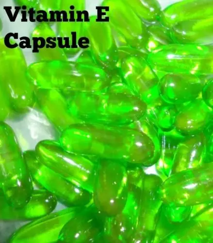 

Vitamin E 400 mg Capsules For Face Hair Acne Nails NEW EVION 50 Caps FREE SHIP