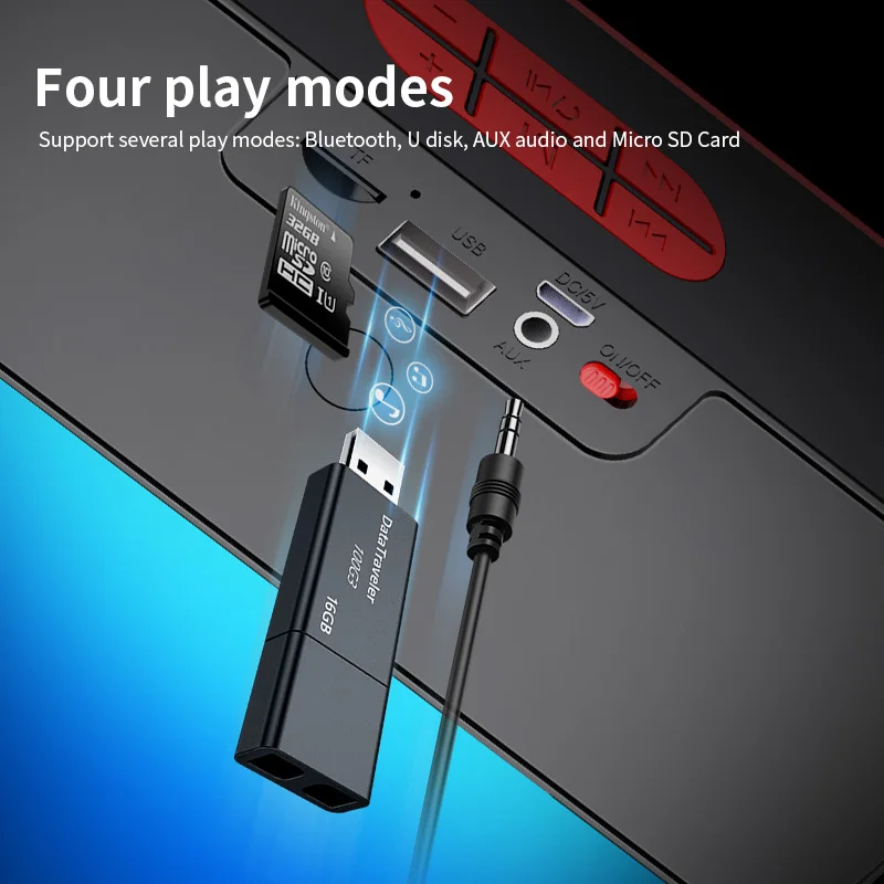 Портативный мини-звуковой гудок небольшой Профессиональный динамик s