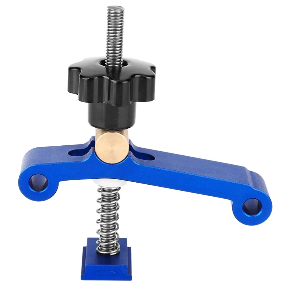 

Quick Acting Hold Down Clamp Set Chute Block Easily Carrying Aluminum AlloyT-Slot T-Track Clamp Lightweight Gadgets