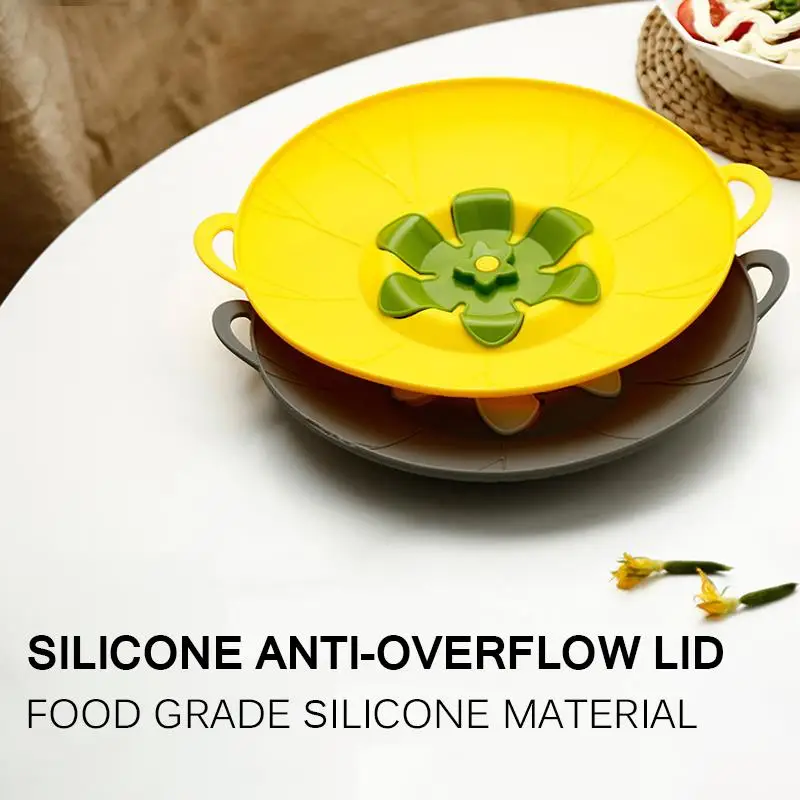Силиконовая крышка для кастрюль кухонной посуды|Крышки посуды| |