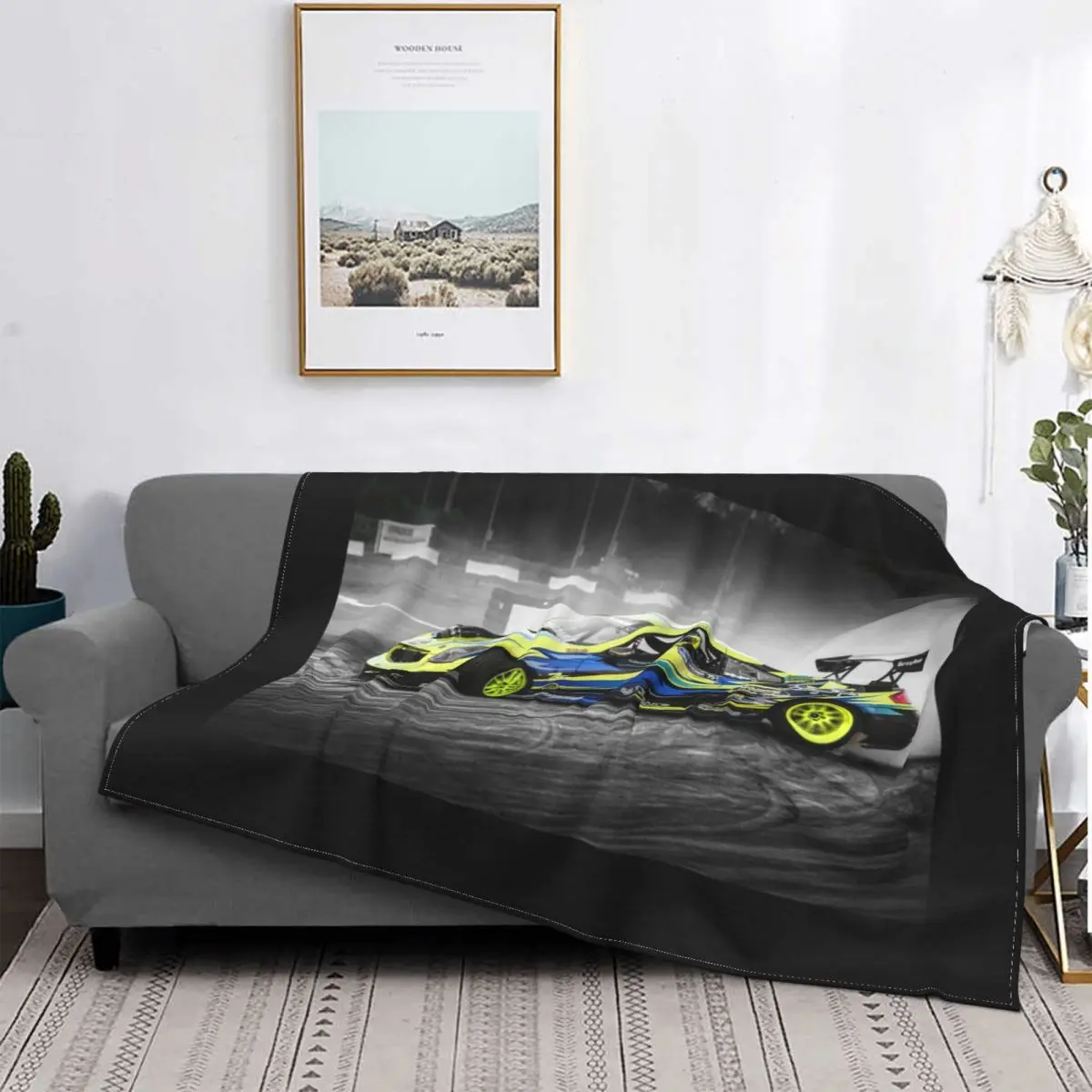 

Manta de franela para coche дрейф Jdm Turbo