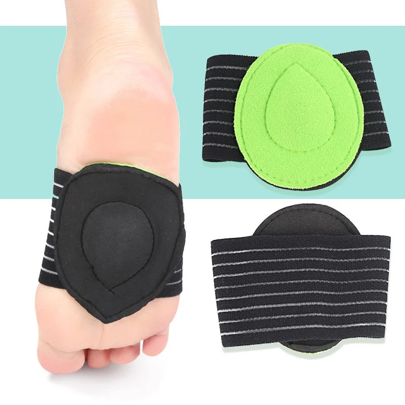 

1 Pair Feet Heel Pain Relief Plantar Fasciitis Insole Run-up Pad Feet Sole Care