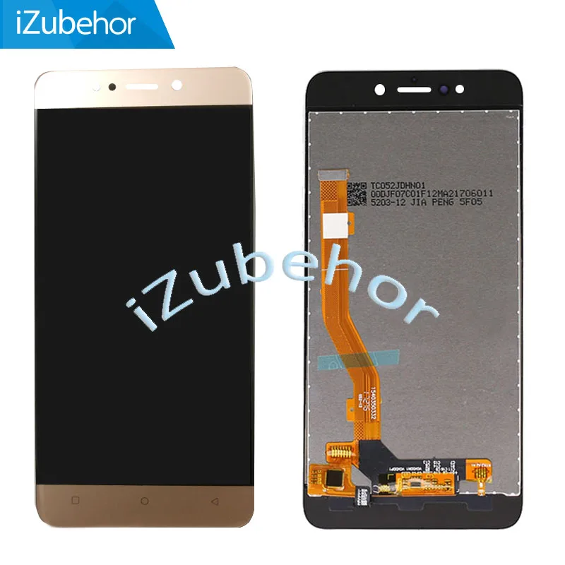 100% гарантия 5 2 дюймовый черный белый золотой ЖК-дисплей для Gionee X1S + искусство