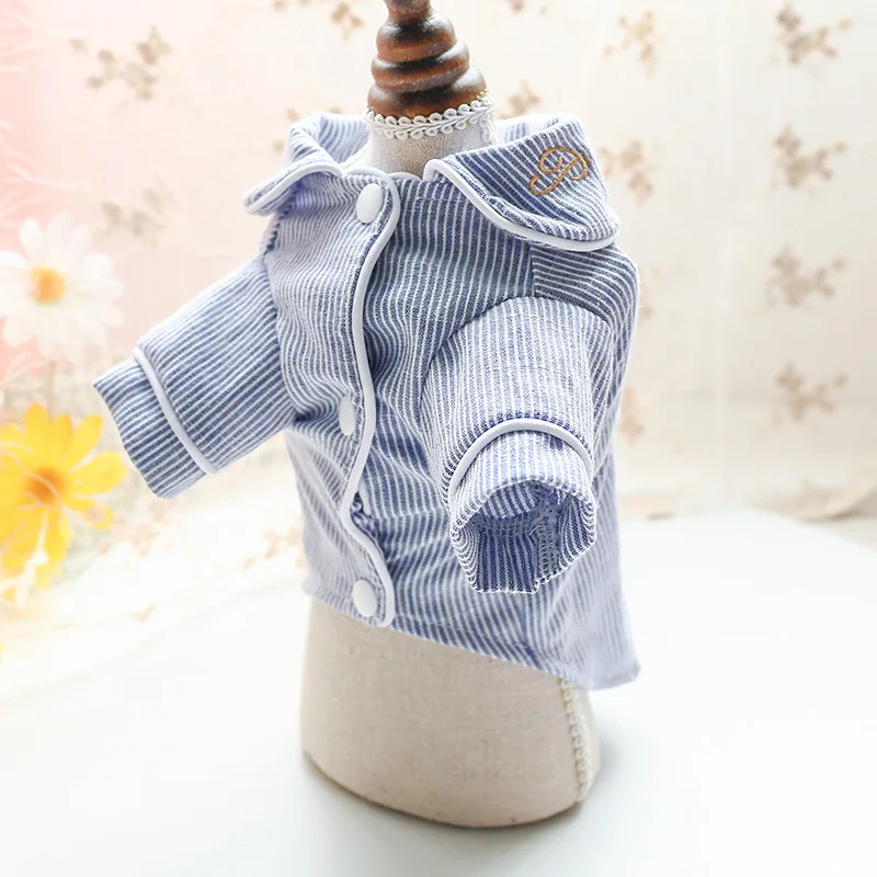 

Girl Boy Pet Pajamas For Dogs Ice Silk Pink Blue Cat Costumes Comfort Lovers Party Puppies Animal XS XXL Pug Coat Shirt Supplies