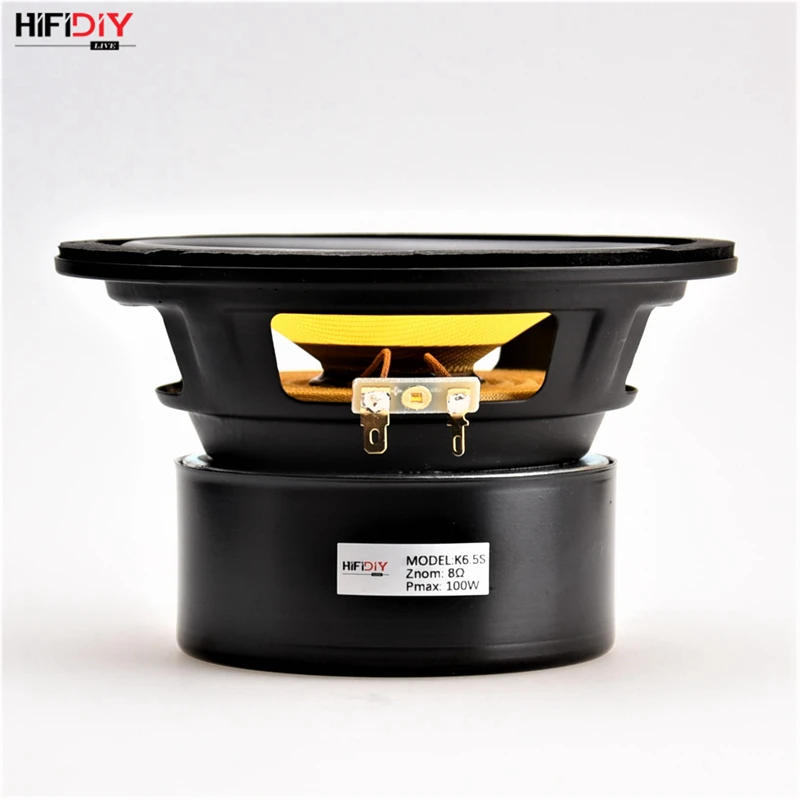 HIFIDIY LIVE HIFI колонки 6 5 дюймов &quotMidbass НЧ динамик узел для самостоятельной сборки 8 Ом