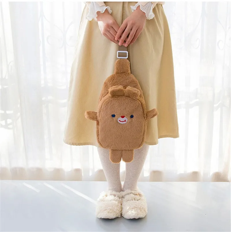 Bentoy Milkjoy плюшевая нагрудная сумка Kawaii милый БОБО медведь дизайнерская женская на
