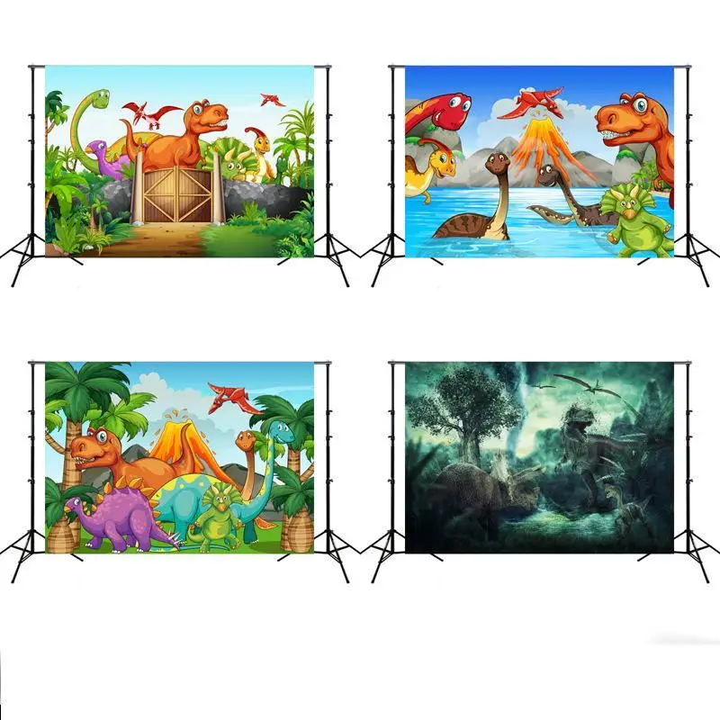 Динозавр фотография Фон зоопарк тема лес дети фон фотостудия винил | Электроника