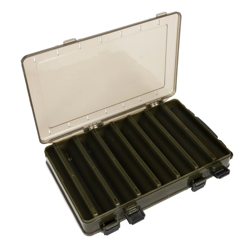 

Fishing Baits Box Double Sided Plastic Lure Cases Fly Fishing Tackle Storage Organizer Container
