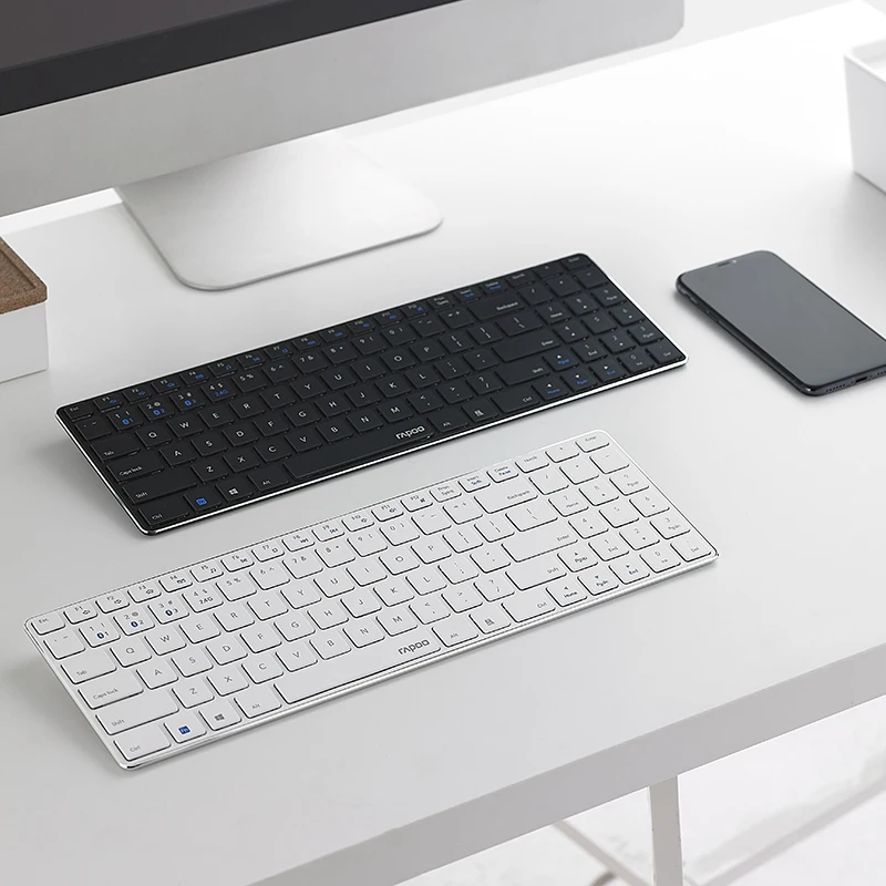 Новая ультратонкая беспроводная клавиатура Rapoo E9300 с поддержкой Bluetooth/RT 2 4 ГГц 9