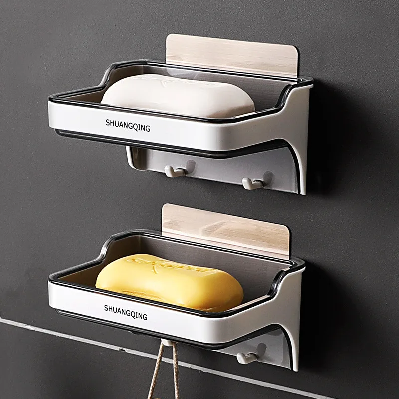 

Настенная подставка для мыла с крючком и держателем для мыла