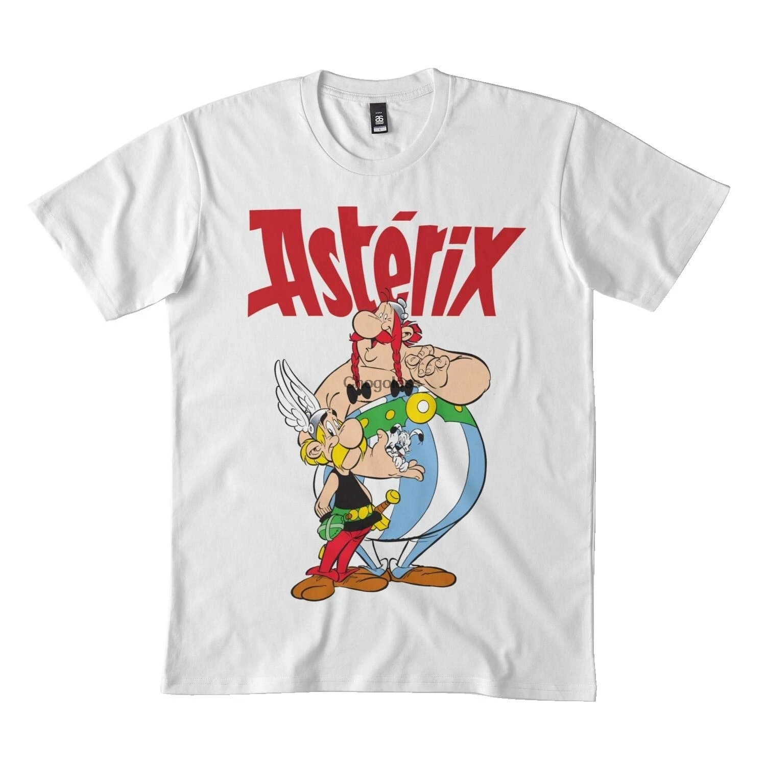 Классическая футболка Asterix и футболки Обеликс 7DMN черная |