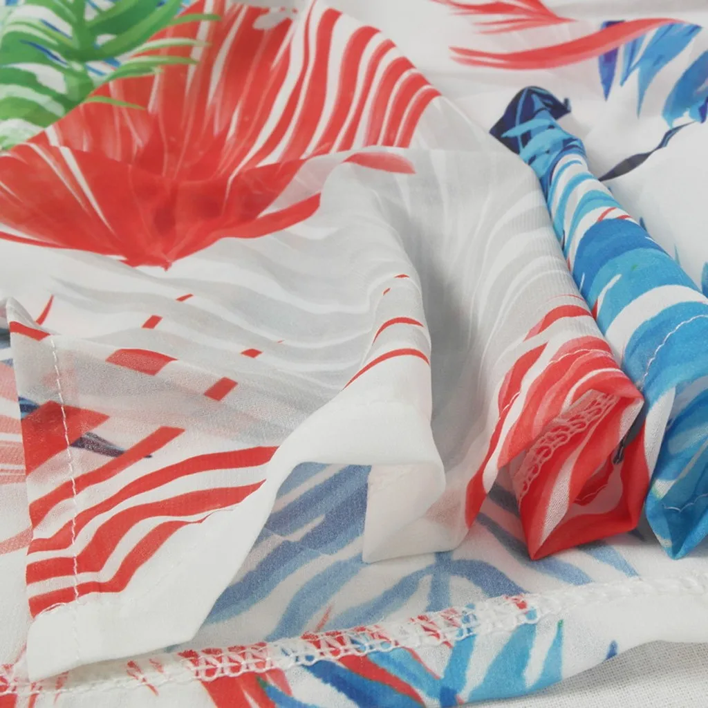 

Fashion Women Jumpsuit Print Leaves Lace-Up Backless Split Jumpsuit Sexy Slim Jumpsuit combinaison short femme D