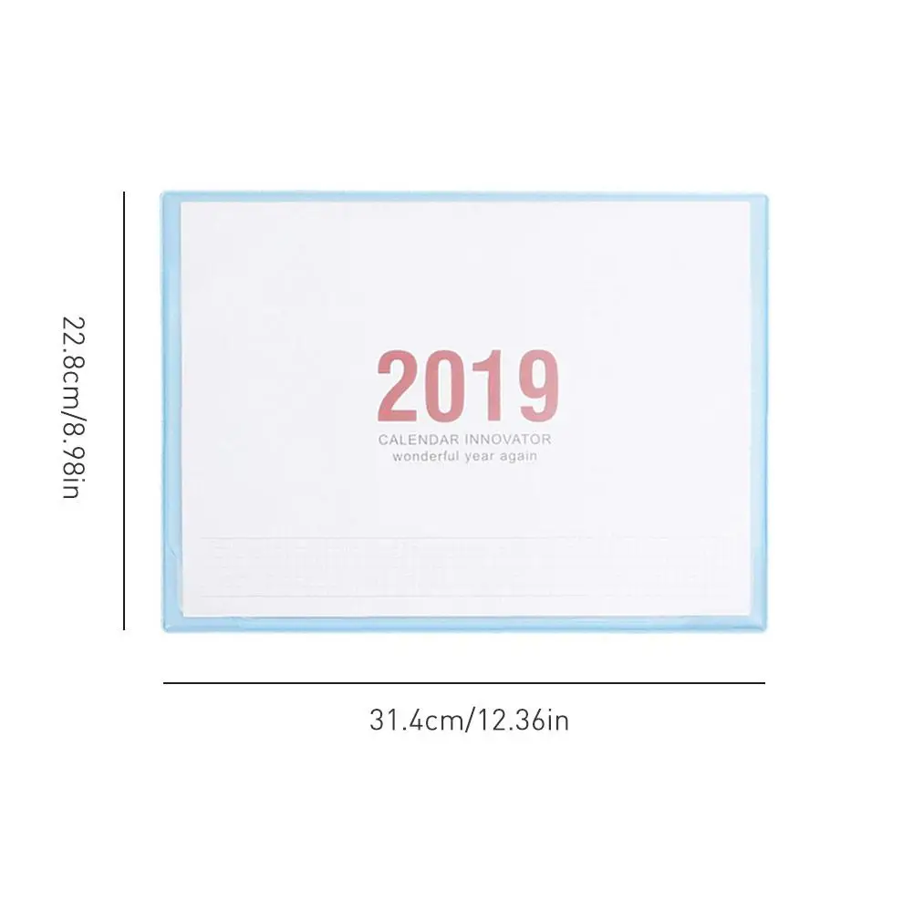 Настольный бизнес-блокнот с календарем 2019 | Канцтовары для офиса и дома