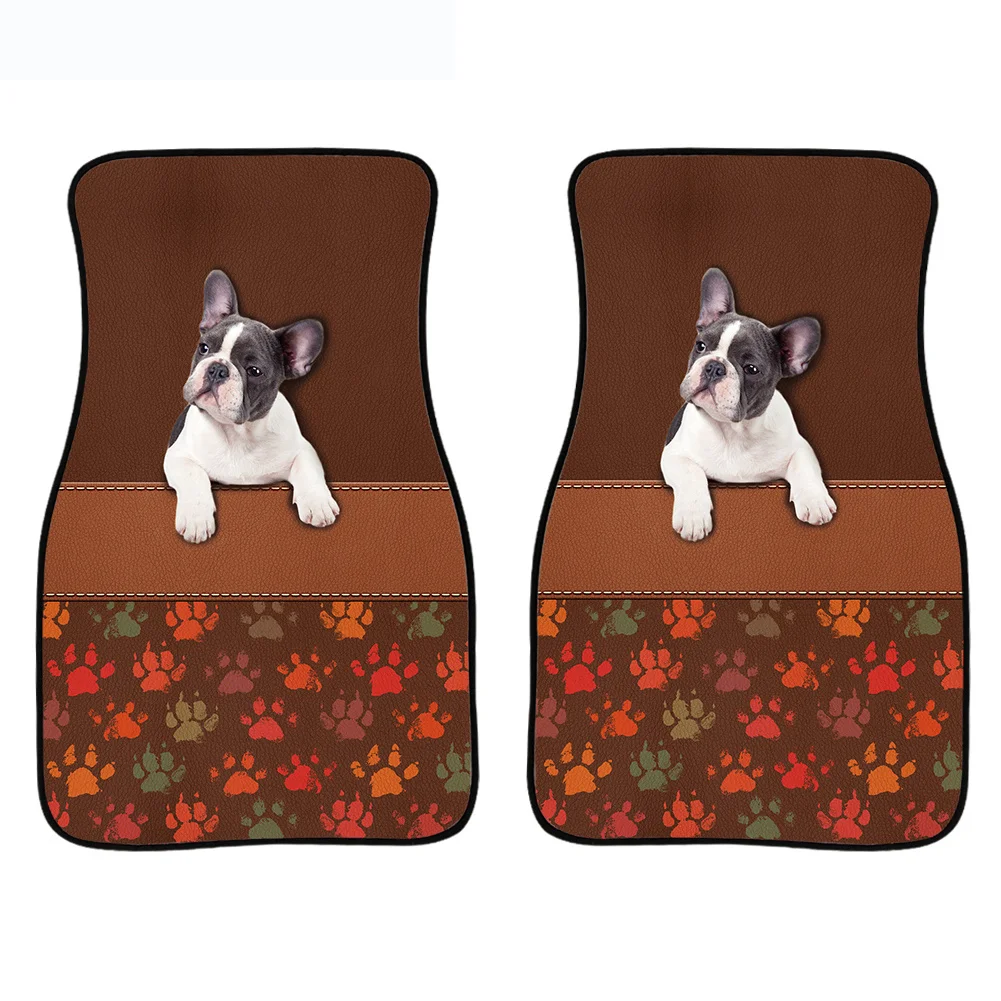 

Floor Mat for Cars French Bulldog Prints Anti-Slip Car Accessories Car Floor Mat Non Slip Car Floor Mats Protector Carpet Rug