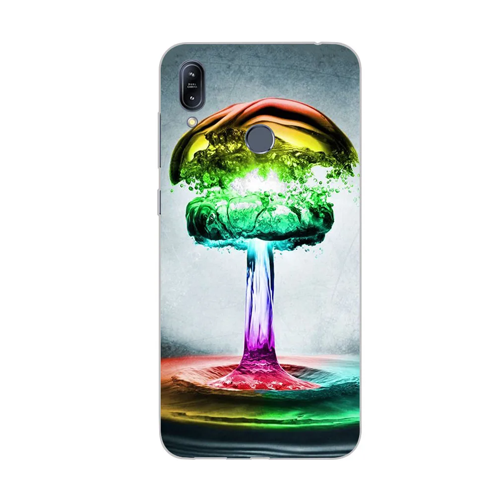 Чехол для телефона ciciber для ASUS Zenfone Max Pro (M1) (M2) - чехол из ТПУ с задней крышкой для ZB601KL ZB602KL ZB631KL ZB633KL ZB555KL Rainbow Funda.