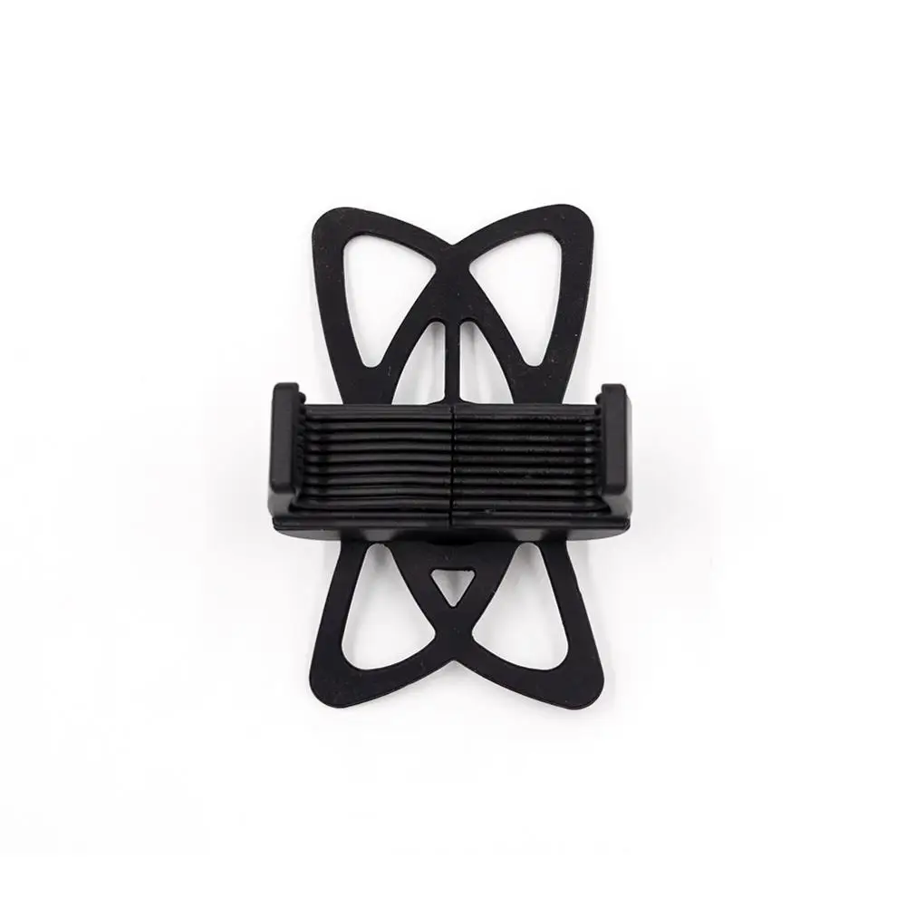 silicone black XOSS держатель для телефона, велосипедный руль, держатель для мобильного телефона для велосипеда, руль из алюминиевого сплава - Цвет: silicone black