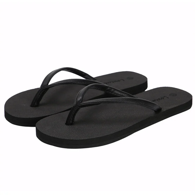 

DELFINE2021 summer new student couple beach flip flops casual light flat flip flops male sandals