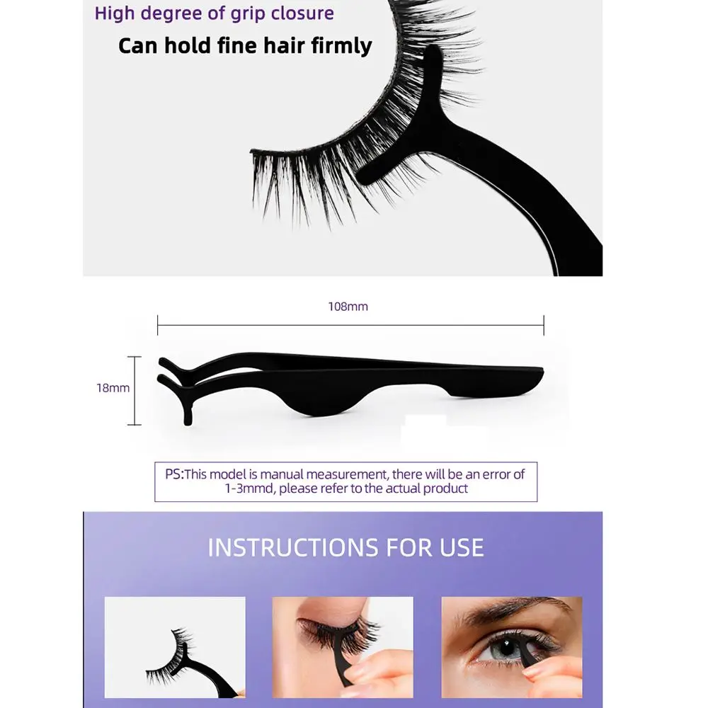 False Eyelashes Natural Mink Lashes Self-Adhesive Extension Eye Makeup Accessories Beauty Tool Fake | Красота и здоровье