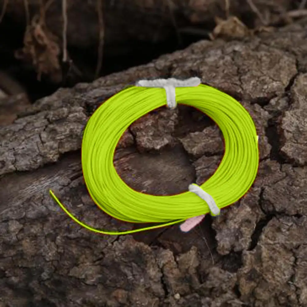 30 5 м Вес вперед Fly Line плавающая рыболовная леска со сварной петлей многоцветная 2 0