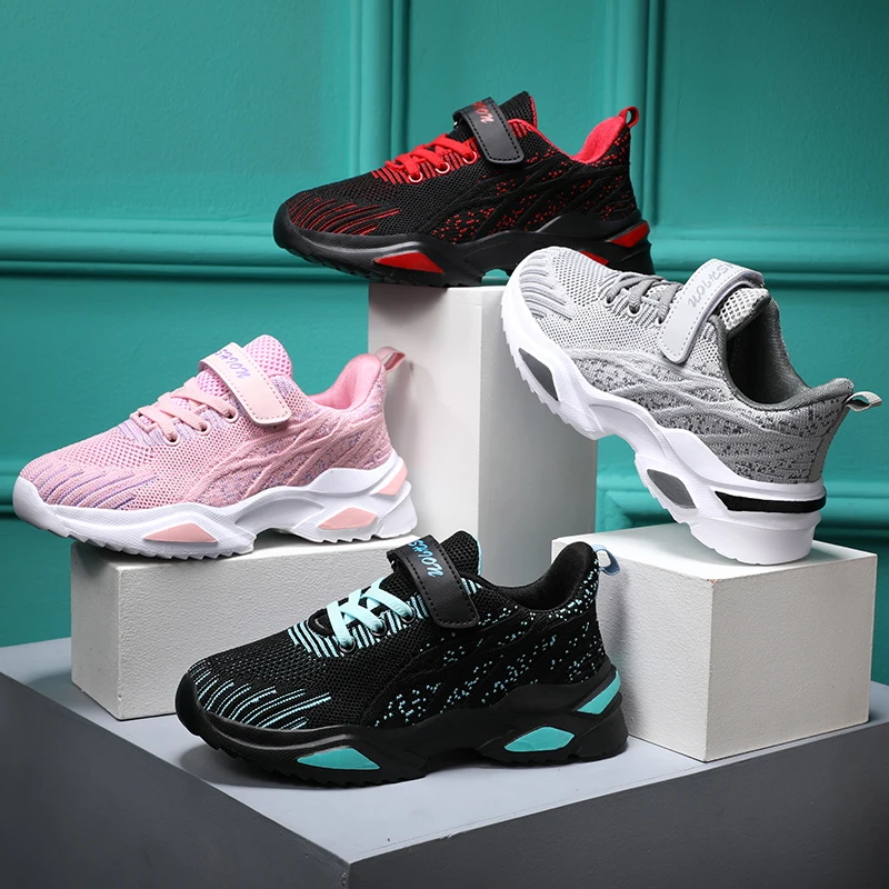 

New Kids Sport Shoes for Boys Girls Running Sneakers Casual Sneaker Breathable Children's Fashion Shoes Platform Light Shoes
