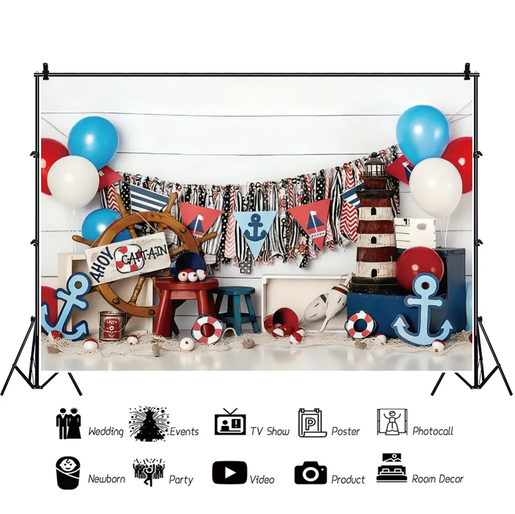 

Фон в стиле пиратского Приключения для портретной фотосъемки декорации на день рождения студийные аксессуары для фотосессии