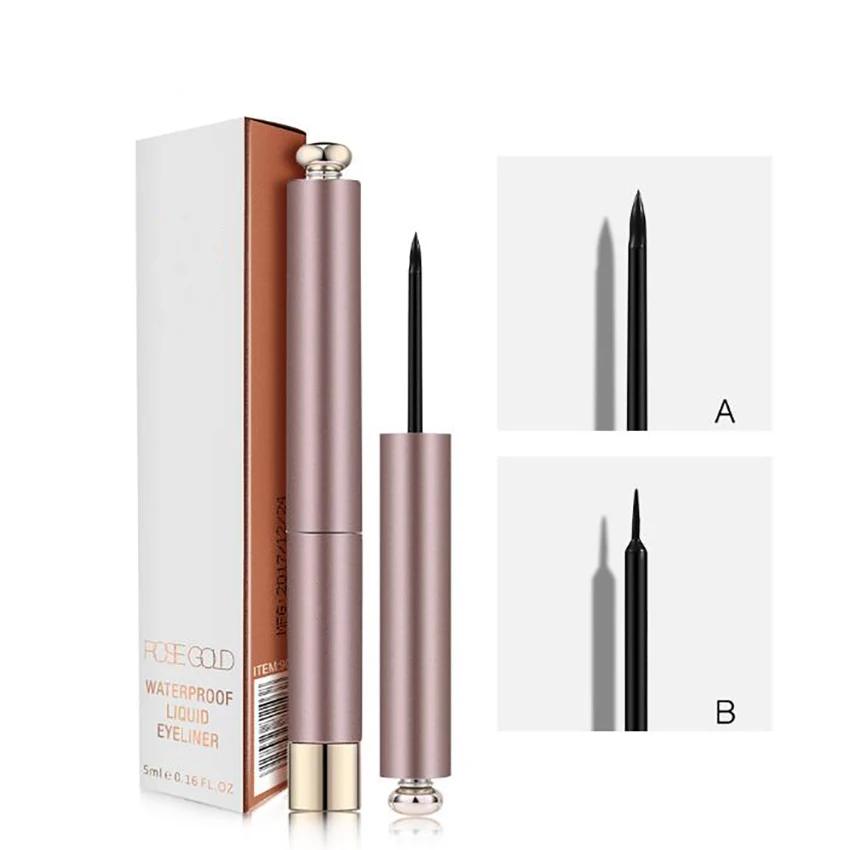 

1pcs Professional Liquid Eyeliner Pen Black Long-lasting Eyeliner Waterproof Makeup Cosmetic Tool Quick Dry No Blooming